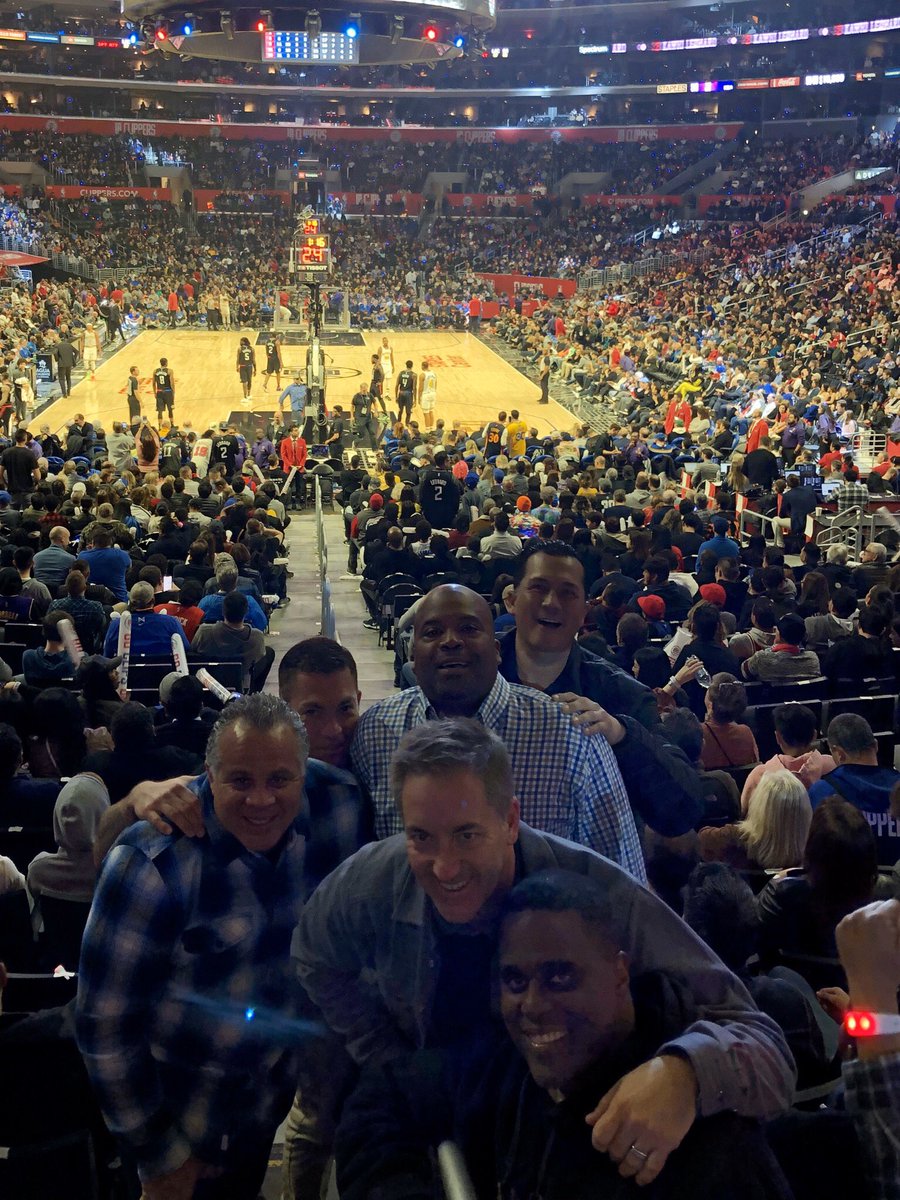 JBA_LA's tweet photo. Some of our friends from @SFFFLocal798 came down in time to watch the @warriors lose to the “other” team from LA... #IAFF #Local112 #Local3631 #Local27 #Local798 #Loyalty https://t.co/8eAaJx0stn