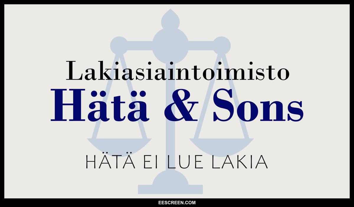 eeScreenCom's tweet image. “Mainosnäyttö ei sovi meidän alalle, koska mainonta on Asianajajaliiton puolelta tarkkaan säännelty.”

Ylläoleva vastaus herätti kiinnostuksemme ja selvitimme asian:
eeku.fi/blog/mainosnay…

#mainosnäyttö #mainonta