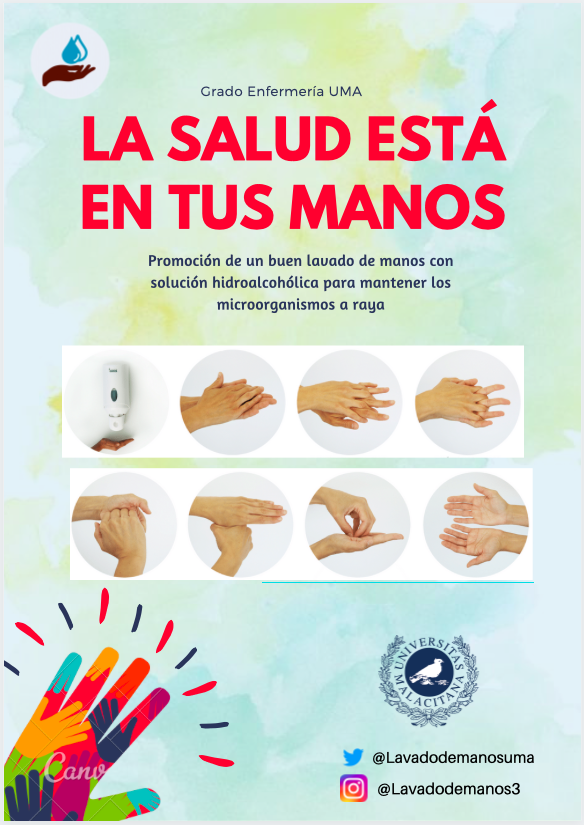 LavadodeManos3's tweet photo. Compartimos con vosotros el cartel de nuestra promoción de lavado de manos. Sigue todos los pasos para mantener una buena higiene🙌🏻.
Estad atentos --> proximamente tríptico con toda la información que necesitas🗒 https://t.co/8UWnUlR4KR