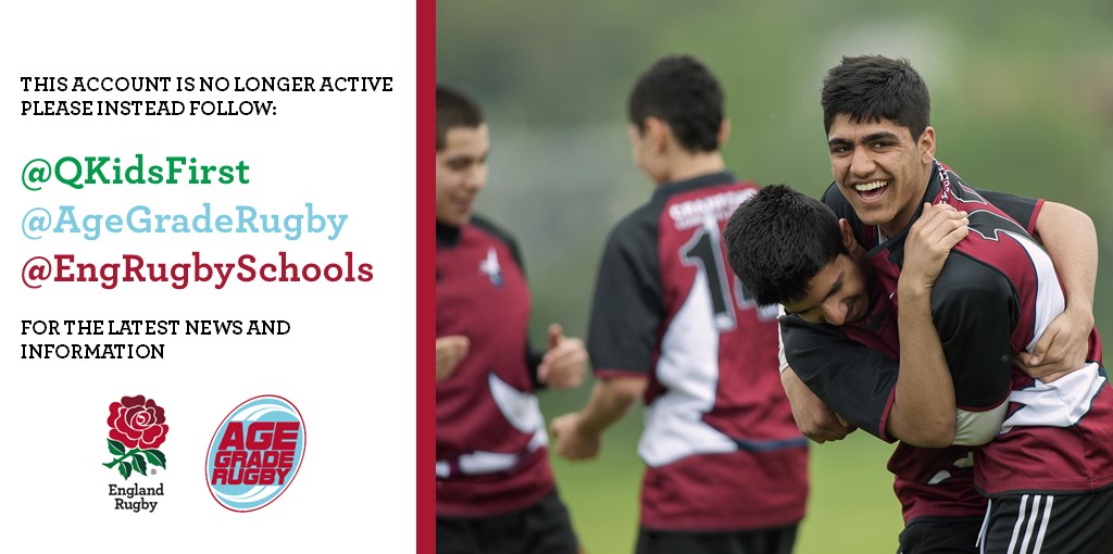 RFU Schools Rugby (@rfu_schools) on Twitter photo β οΈ This account is no longer active.
ποΈ For the latest news and information, follow:
π <a href="/QKidsFirst/">Kids First Rugby</a>
<a href="/AgeGradeRugby/">Age Grade Rugby</a> and <a href="/EngRugbySchools/">England Rugby Schools</a> β οΈ This account is no longer active.
ποΈ For the latest news and information, follow:
π <a href="/QKidsFirst/">Kids First Rugby</a>
<a href="/AgeGradeRugby/">Age Grade Rugby</a> and <a href="/EngRugbySchools/">England Rugby Schools</a>