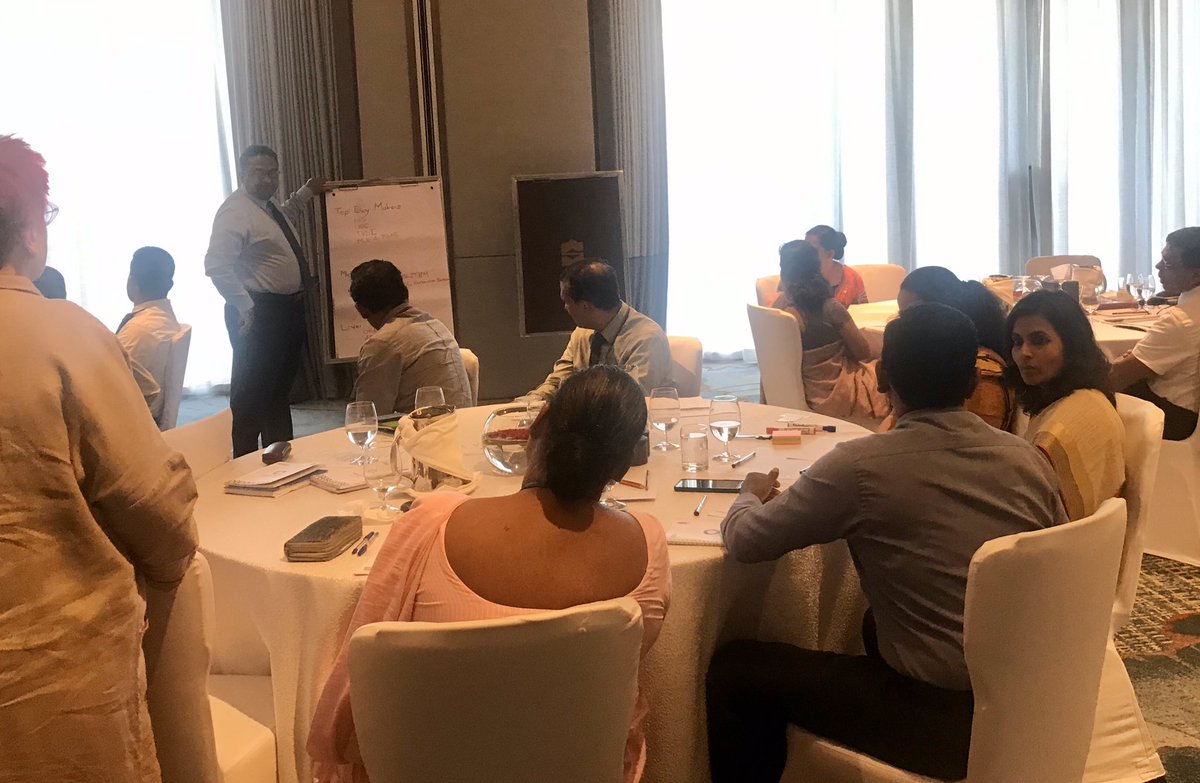 gillcaldicott's tweet photo. Very engaged #government sector participants @lkBritish 2nd day of Strengthening the #VisitorEconomy held @ShangriLaCMB including #TVET Commission #NAITA #NHRDC #SLITHM #MoE #SriLanka #Makingalastingdifference https://t.co/eFhvFEI8pF