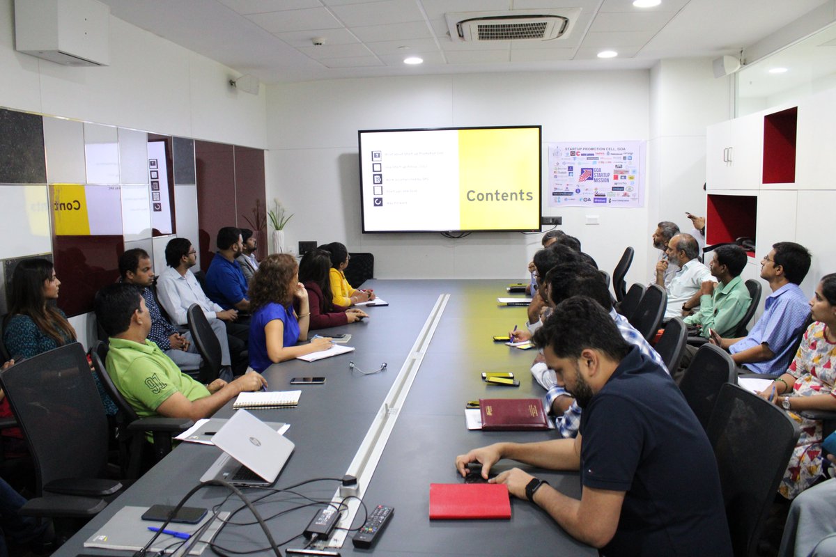 Startup Interaction Meet was organised on 9 January 2020 by Department of Information &amp; Technology, Goa to meet and discuss over the initiative of Government of Goa for Startups
#StartupIndia
#StartupGoa