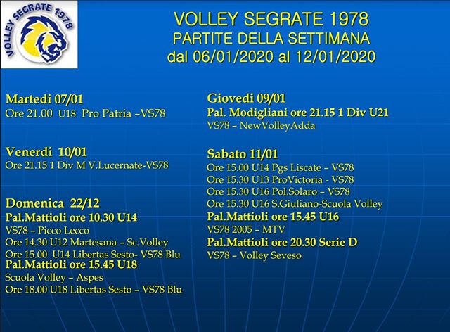 VolleySegrate's tweet photo. #partitedellasettimana #volleysegrate https://t.co/2ux2v1uE5C