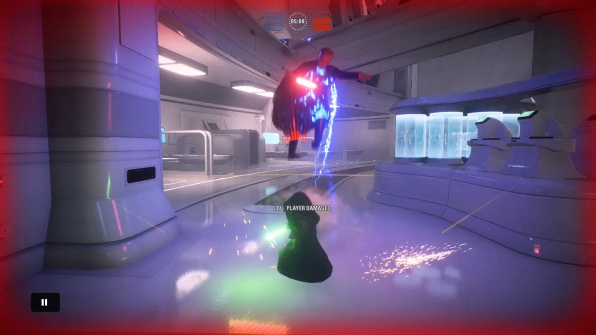 j0nnybrav0gam3r's tweet image. Out with a zap, you must go. #MasterYoda #CountDooku #ForceLightning #Battlfront2 #PS4share