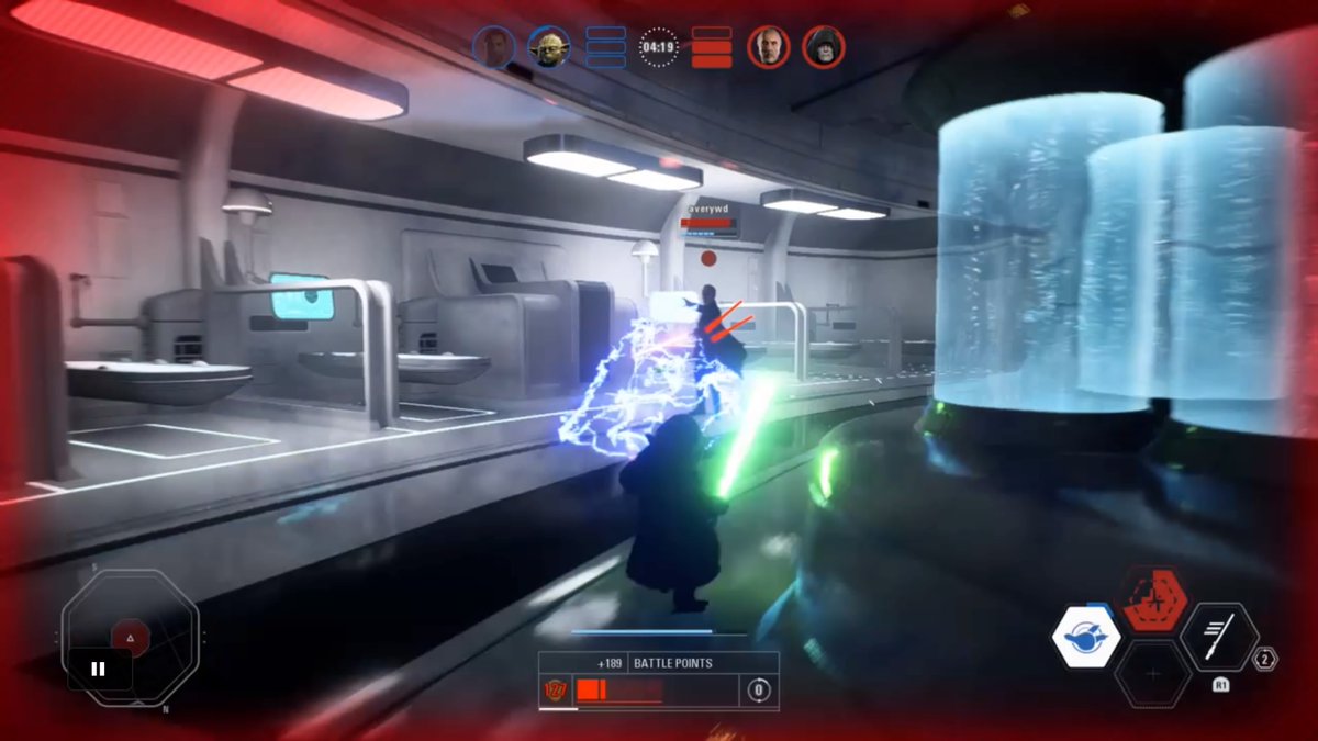 j0nnybrav0gam3r's tweet image. Out with a zap, you must go. #MasterYoda #CountDooku #ForceLightning #Battlfront2 #PS4share