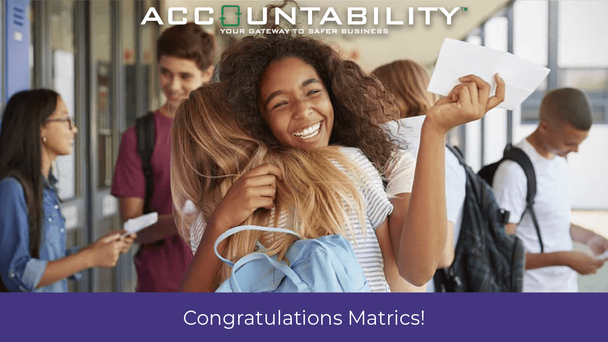 AccyGroup's tweet photo. Congratulations to all the 2019 Matriculants!
May your hard-earned endeavours propel you to become tomorrows leaders.

Accountability’s Qualifications Verifications service verifies the qualification details of a potential employee. 

https://t.co/ondlGVi3ZJ https://t.co/V4y3FQHFIj