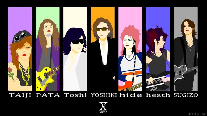 Xjapanイラストのtwitterイラスト検索結果