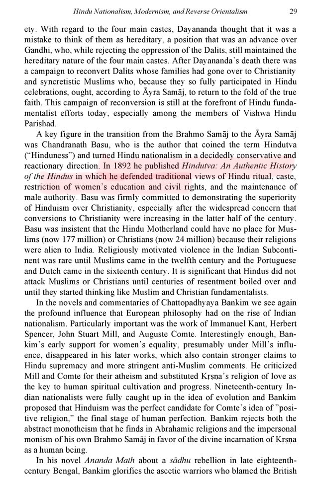 28/n As far term Hinduism is concerned,”-ism” was first time added to “Hindu” around 1830.(Snippet1)As per historical record “Hindutva” was coined in 1892 by Chandranath Basu. (Snippet-2)