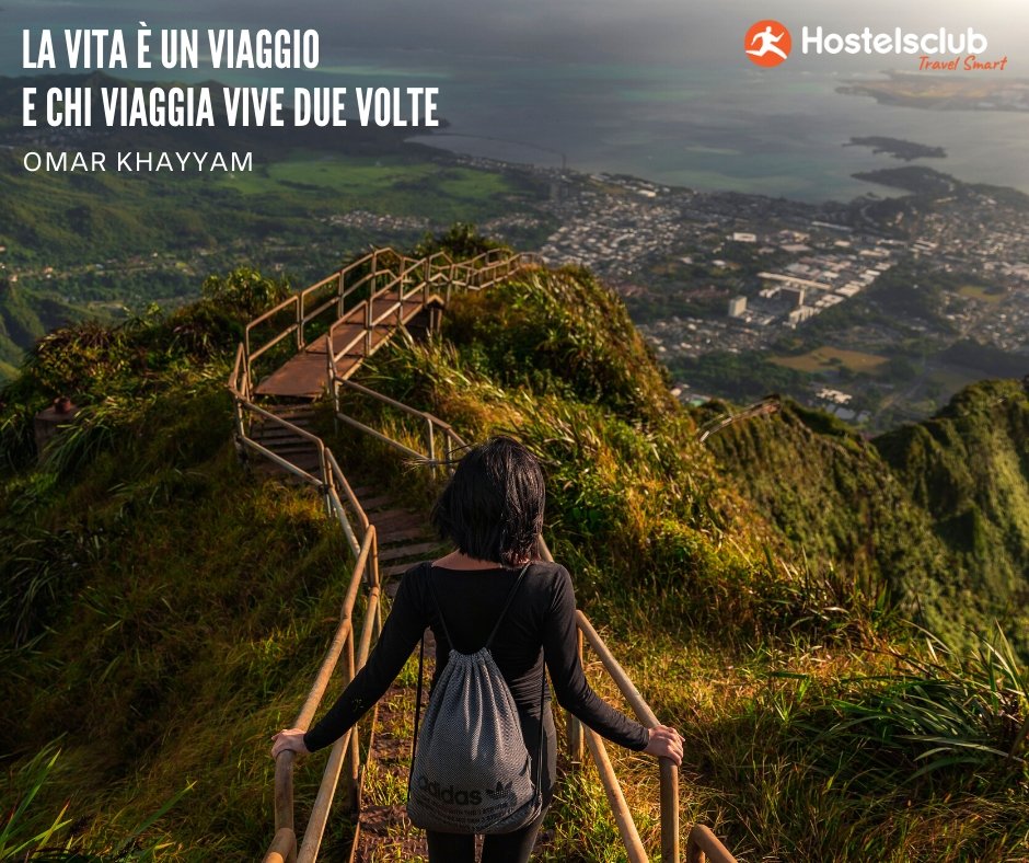 HostelsClub_IT's tweet photo. La vita è #unViaggio e chi viaggia vive due volte https://t.co/2UlDKnTRsK