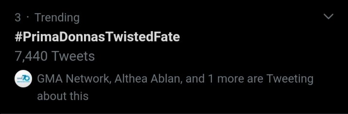 aymdrea's tweet photo. trend nanaman tayooo yahoo!
#PrimaDonnasTwistedFate https://t.co/0kFi15yVJ3