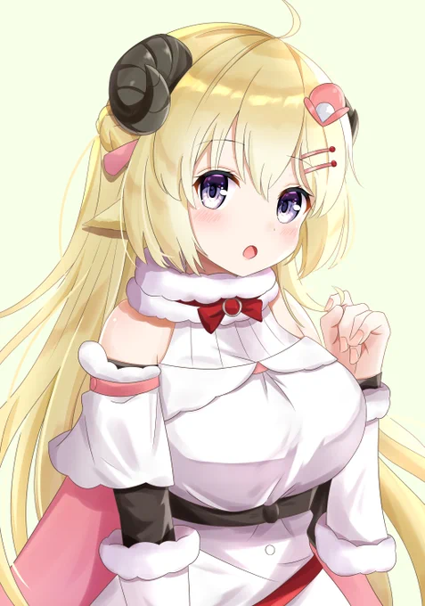 おうたつよつよひつじ
#つのまきあーと 