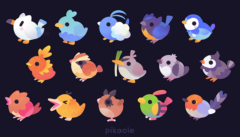 pikaole's tweet photo. Baby Birds https://t.co/JBj2BrSDpn