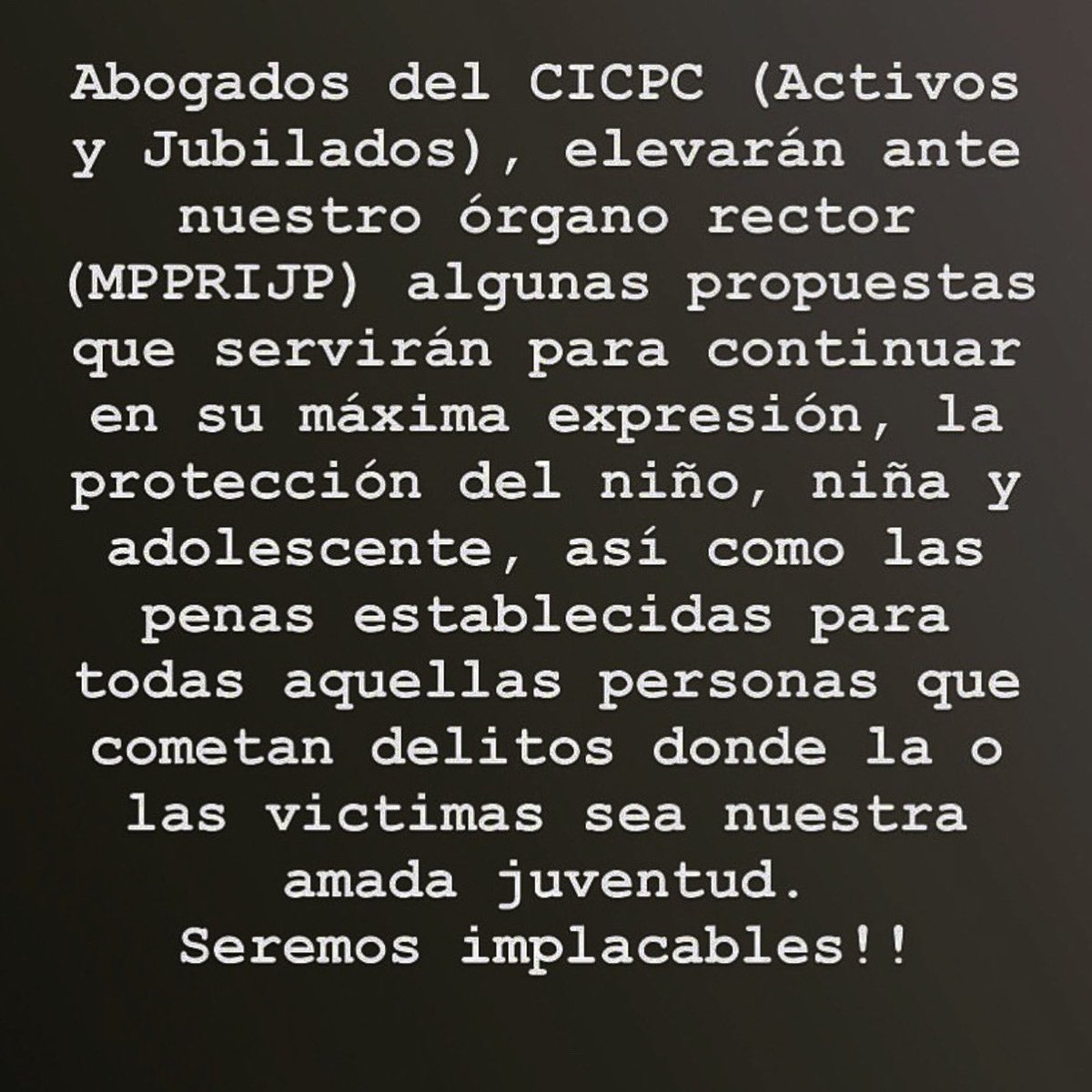 DouglasRicoVzla's tweet image. CON L@S NIÑ@S NO.
#YoProtejoALosNiños #CICPC  
@NicolasMaduro