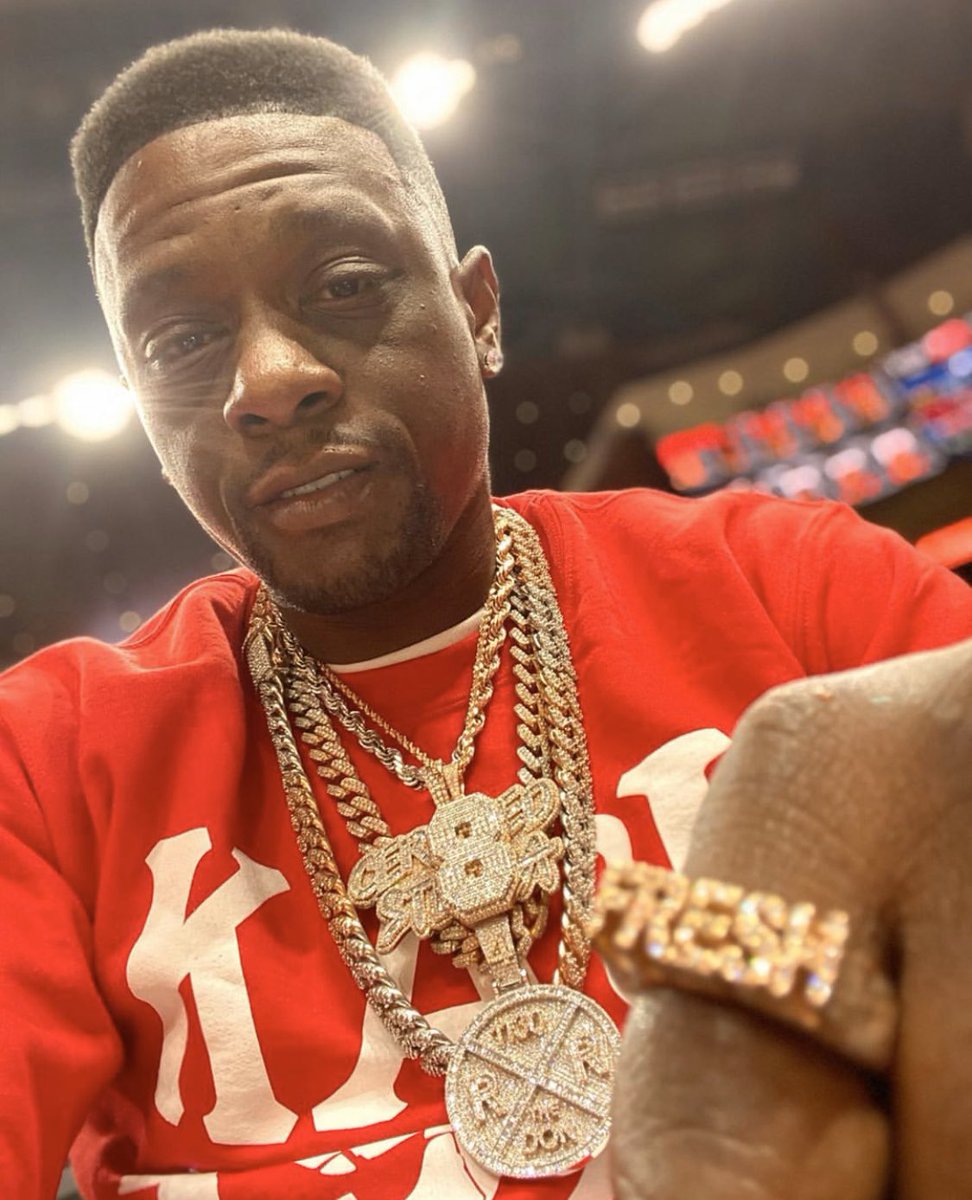 XXL's tweet photo. Boosie posted a picture of himself wearing a Kappa shirt and has been getting dragged, with people saying he’s not allowed to wear it.

It’s unclear if he ever actually pledged or not. Do you think he’s in the wrong if he didn’t? https://t.co/NZLtuUnmPU