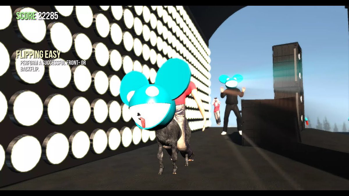 Bonus (bc i love Capricorns): The sign is represented by the goat & Deadmau5 featured a secret unlockable character in Goat Simulator, Deadgoa7. hehe. 