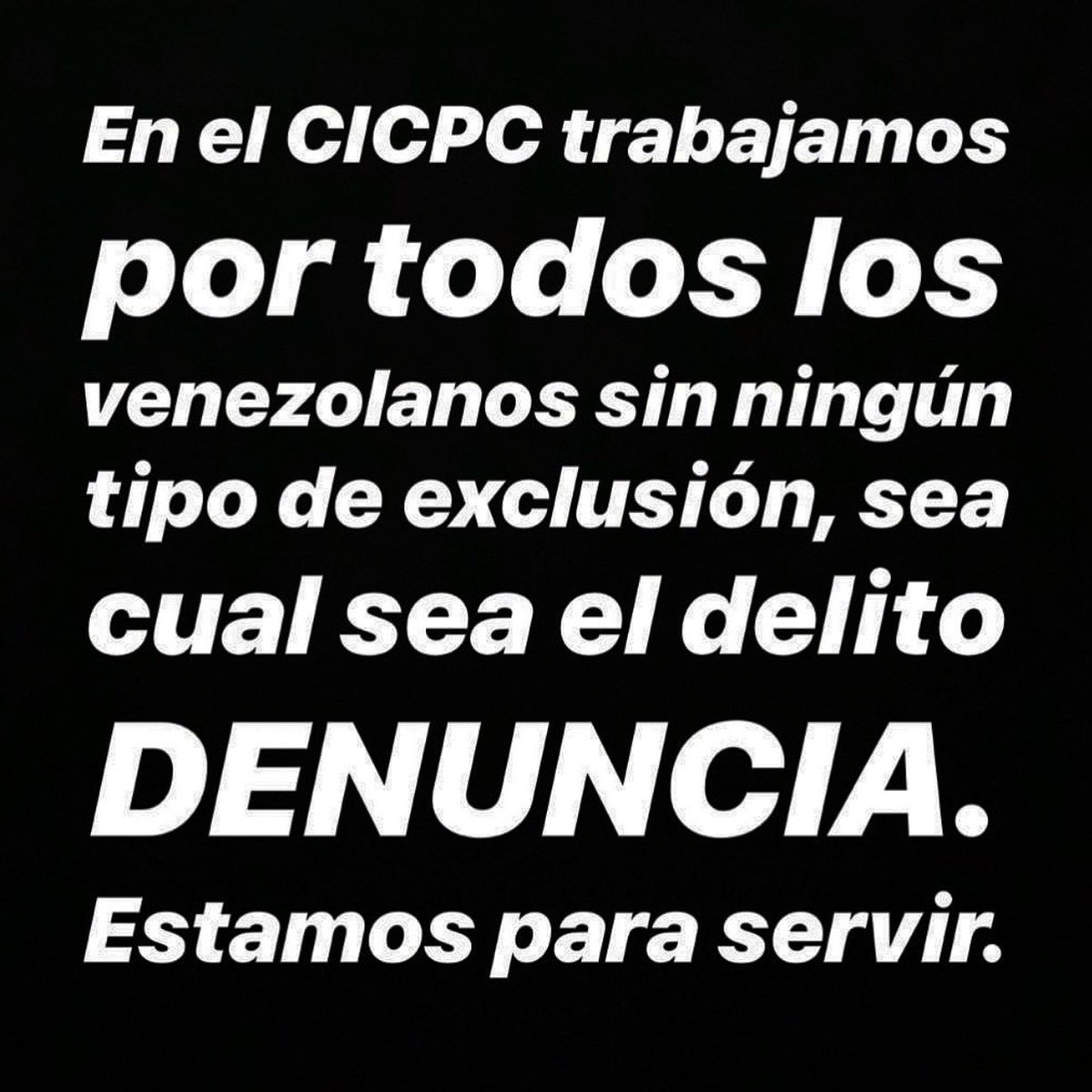 DouglasRicoVzla's tweet photo. Lucharé hasta el fin de mis días por la seguridad de los Venezolanos y extranjeros de bien que hacen vida en el país.
#CICPC https://t.co/4iNp8pica6
