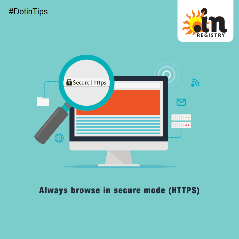 inregistry's tweet photo. Hypertext Transfer Protocol Secure (HTTPS) is used for secure communication over a computer network, and is widely used on the Internet. Like, retweet &amp; tag your friends to spread awareness. #DotinTips #IamIN #ThursdayThoughts #DotIN #onlinebusiness #ThursdayMotivation #NewIndia https://t.co/odn49weS0s