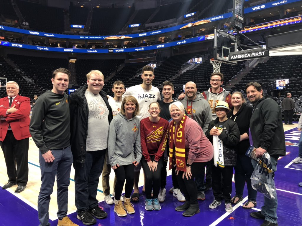 SchmidtCrawford: RT ISU_TES: Thanks for making the night GeorgesNiang20 for some Cyclone faithful!