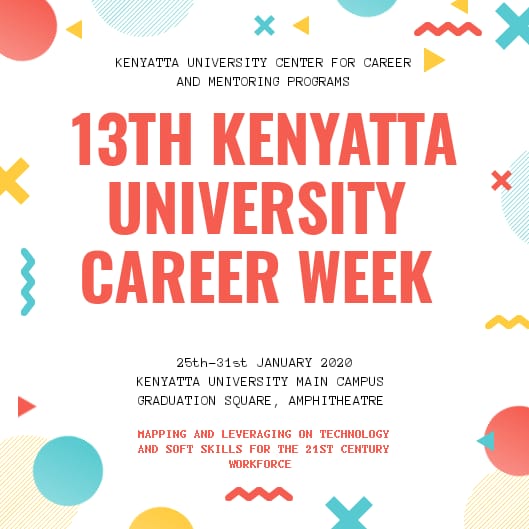 Are you a corporate and want to join us on the #KUCareerWeek2020 ?
Email us : careers@ku.ac.ke

See you then!
15 Days to go🔥🔥
C/o <a href="/kucareeroffice/">KU CAREER AND MENTORING OFFICE</a>