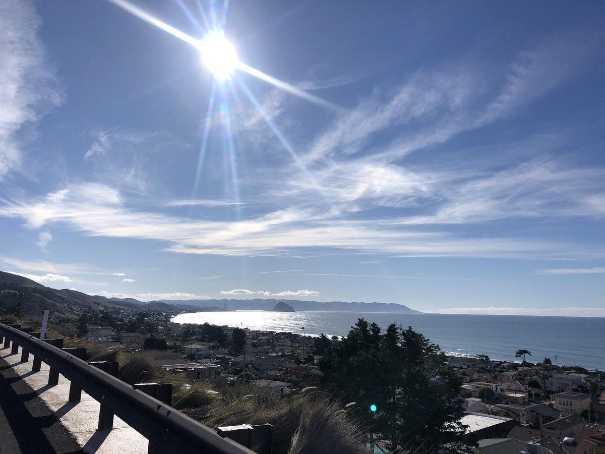 TandemWoW's tweet photo. Day 194 San Simeon to Santa Maria 🇺🇸. In search of a bike shop. More beautiful coastline. Morro Rock. Fantastic #FoothillCyclery. New derailleur. Hundreds of huge RVs. Still 🥶🥶. https://t.co/GMaZ2SBFJe