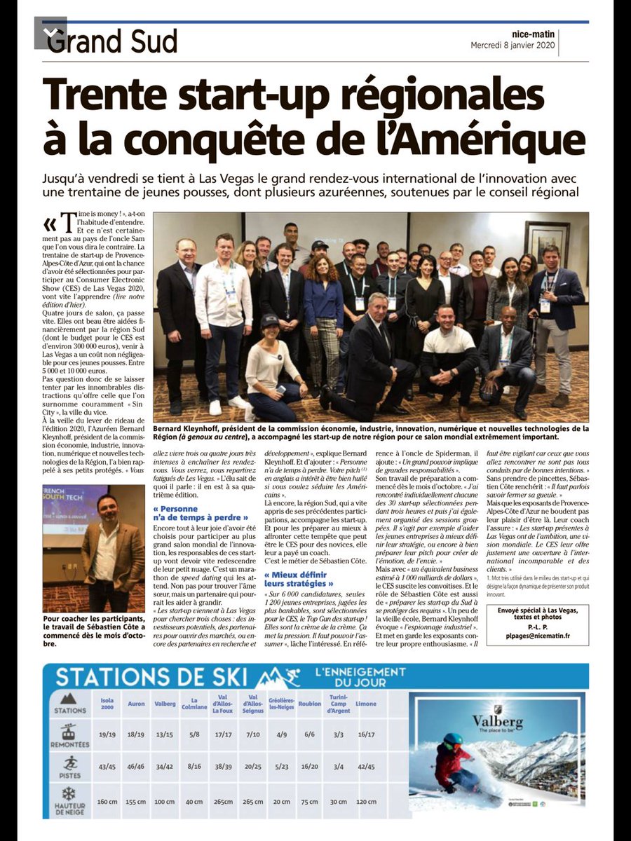 GpsGladis's tweet photo. GLADIS in the top 30 French start-up listing. Go boys! https://t.co/RjnntbmJ5u