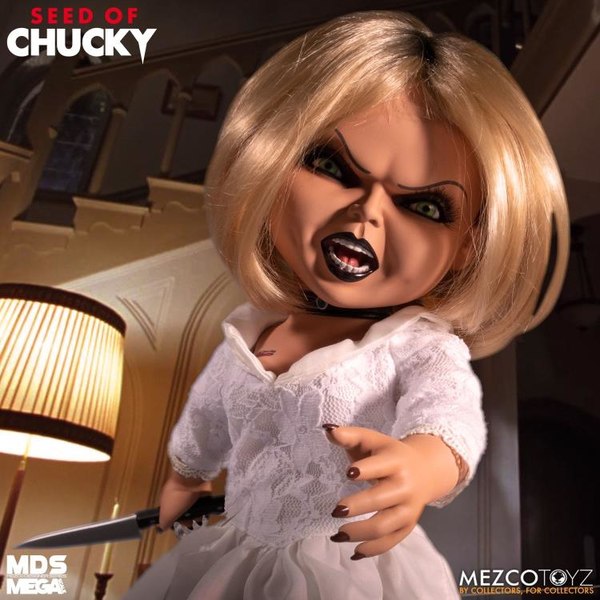 ToyNewsInterna1's tweet photo. #SeedOfChucky #MezcoDesignerSeries Mega Scale Talking #Tiffany Figure From @mezcotoyz
https://t.co/NpQIRYYZyL https://t.co/q7tbQLcRjk