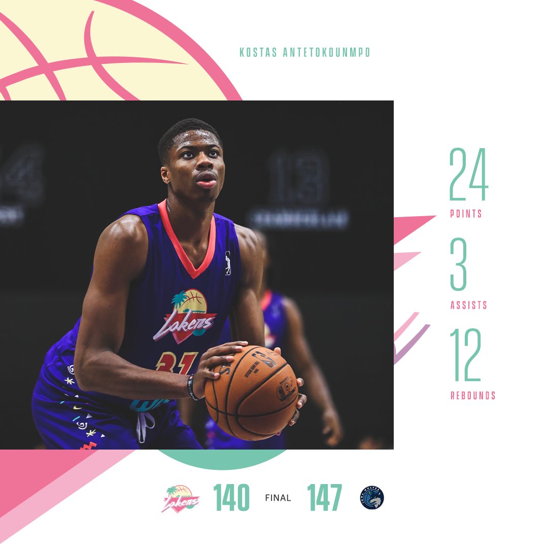 CValleyLakers's tweet photo. Kostas Antetokounmpo (@Kostas_ante13) with a career high 24 points ๐ https://t.co/GU87G6Jr7B