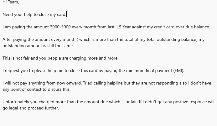 utsavjoshi69's tweet photo. @HDFCBank_Cares Need your help urgent. This is unfair and you guyz are not helping me. https://t.co/SsLNbtbN89