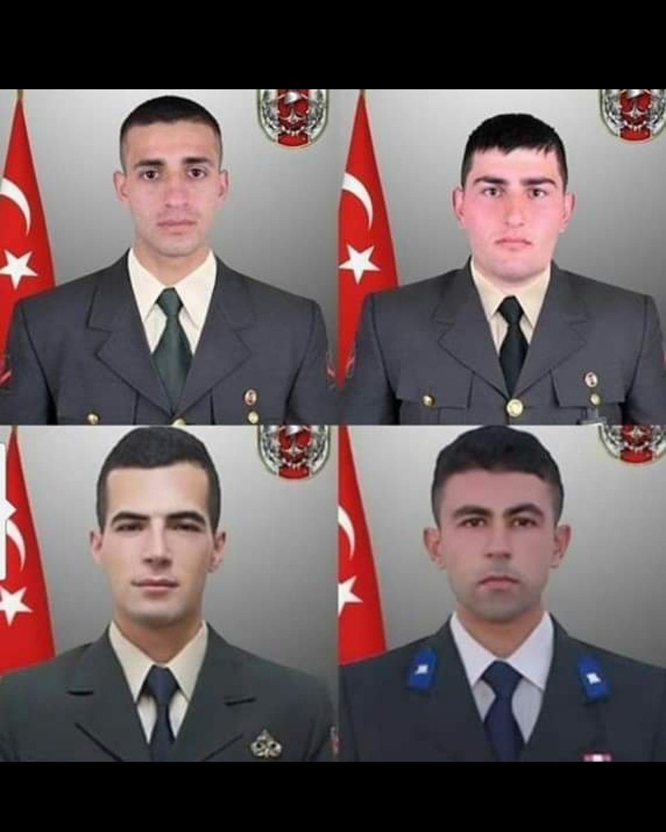Barış Pınarı Harekatı Bölgesinde meydana gelen hain saldırı sonucunda şehit düşen dört kahraman askerlerimize yüce ALLAH’tan rahmet, yakınlarına başsağlığı diliyoruz. 
Milletimizin başı sağolsun.