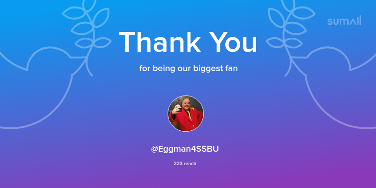 Tails4Smash's tweet photo. Our biggest fans this week: Eggman4SSBU. Thank you! via https://t.co/CA4Qr2Jrn2 https://t.co/xaG9EEGyCD