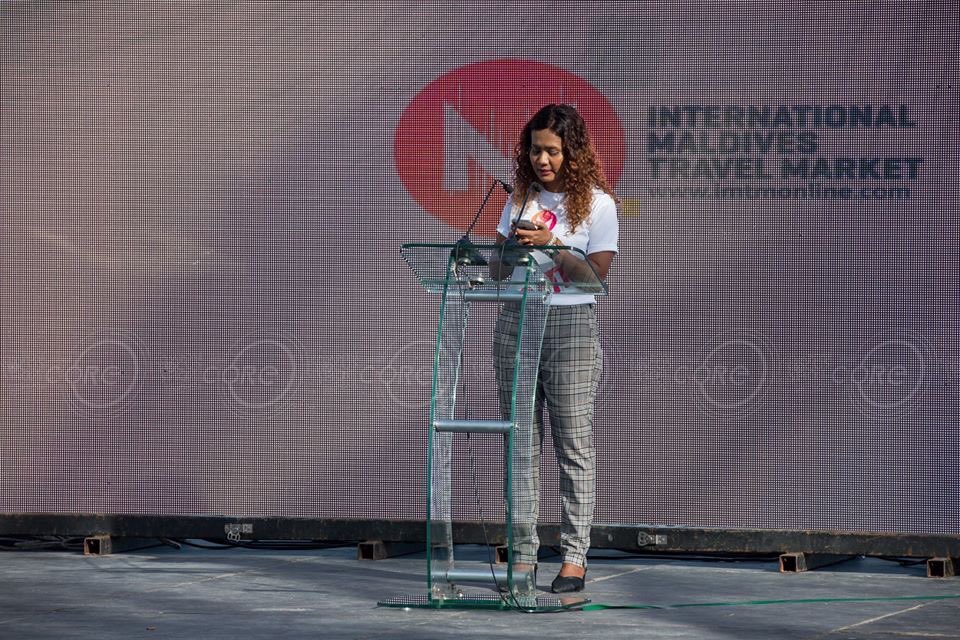 imtmonline's tweet photo. #IMTM2019 - Day 1 highlights | Opening remarks of the ceremony by the Managing Director of IMTM, Ms. @ShiuKhalid
๐ธ : @azzu & @stagecoremv
#IMTM #IMTM2019 #LuxuryTravel #iamwithimtm #AffordableTravel #VisitMaldives #Maldives https://t.co/2RDaiuvrtT