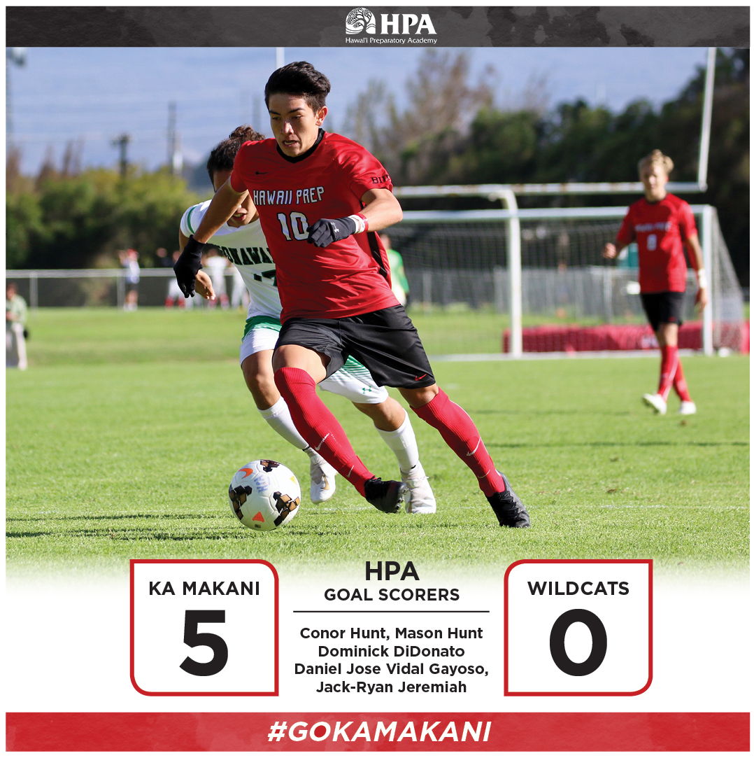 HawaiiPrep's tweet photo. Ka Makani reeled off some big wins in the Waimea wind on Wednesday, with the boys and girls notching shutout victories against Konawaena #hawaiiprep #BIIFsoccer #soccer #hawaiisoccer #gokamakani https://t.co/wKeBBNFlDr