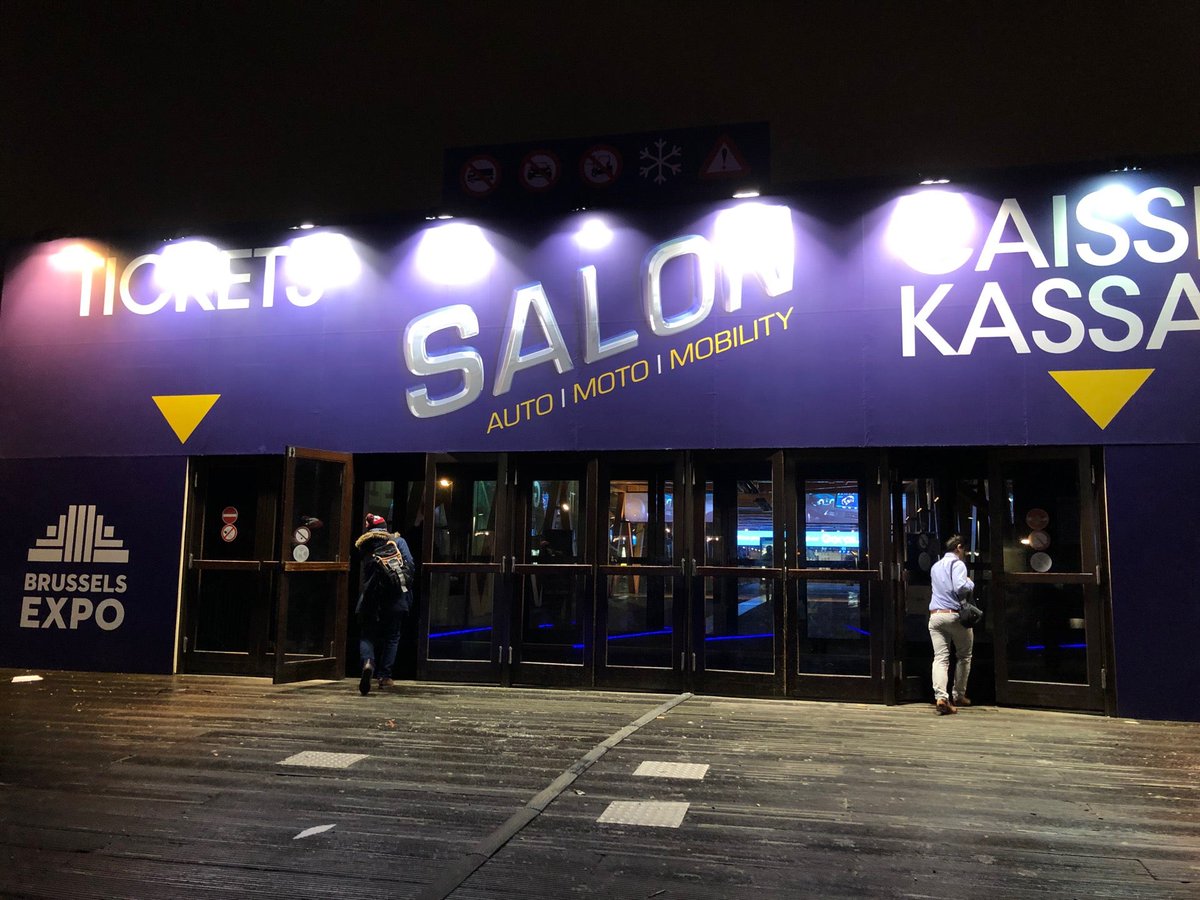 Vroeg maar we zijn er al! (at <a href="/Brussels_Expo/">Brussels Expo</a> in Laken, Bruxelles-Capitale) swarmapp.com/c/4Pk2HgID2L5