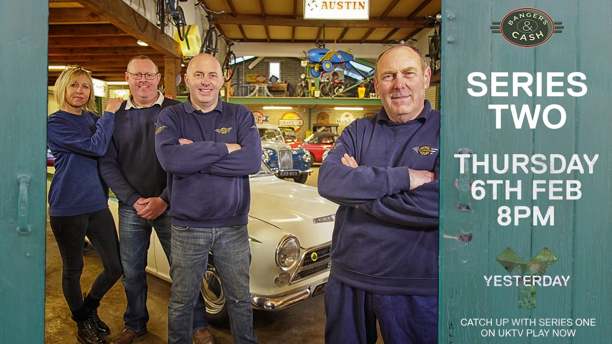 We're heading back to Thornton-le-Dale for a BRAND NEW series of #BangersAndCash and the good news is, it starts in just 4 weeks time...