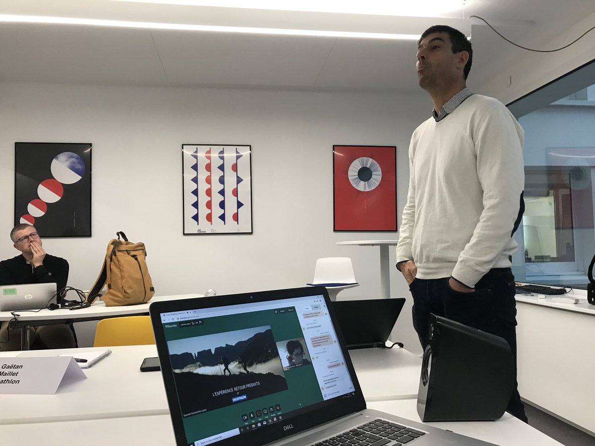 Les échanges sur expérience collaborateur / client &amp; management par le #care ne font pas la grève : rex de Décathlon par Gaëtan Millet. On teste aussi la retransmission live <a href="/Asso_Anvie/">Anvie</a> cc <a href="/MeyroninBenoit/">Benoît MEYRONIN</a>