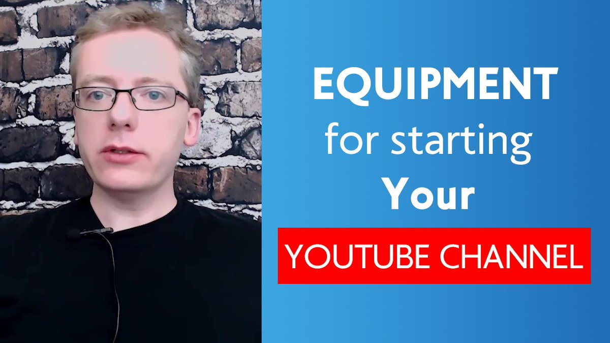 r_uttamchandani's tweet photo. What you need to start off with your YouTube channel is a video that looks professional and people can hear what you're saying.
Here we are going to talk about the minimum viable setup.
Via @BoardStudios
#YoutubeVideoProduction #VideoMarketing
https://t.co/imBuEJkjtH https://t.co/cMYsBc86EW