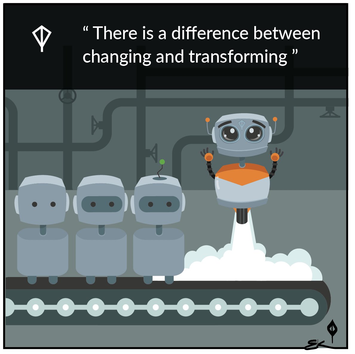 Bij Milvum houden we van verandering, maar hebben we pas echt een passie voor (digitaal) transformeren. 

Wist je bijvoorbeeld dat Digital Masters gemiddeld 26% winstgevender zijn dan hun Branchegenoten?

#meetmilo
#milomilvum
#digitaletransformatie
#digitalleaderschip