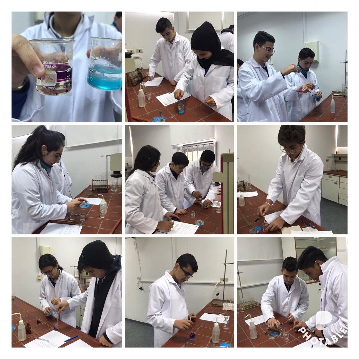 ChemistryRHHS's tweet photo. SE1 students practice the basic principle in chemistry “likes dissolve likes” #polarity https://t.co/TBvESqF95q