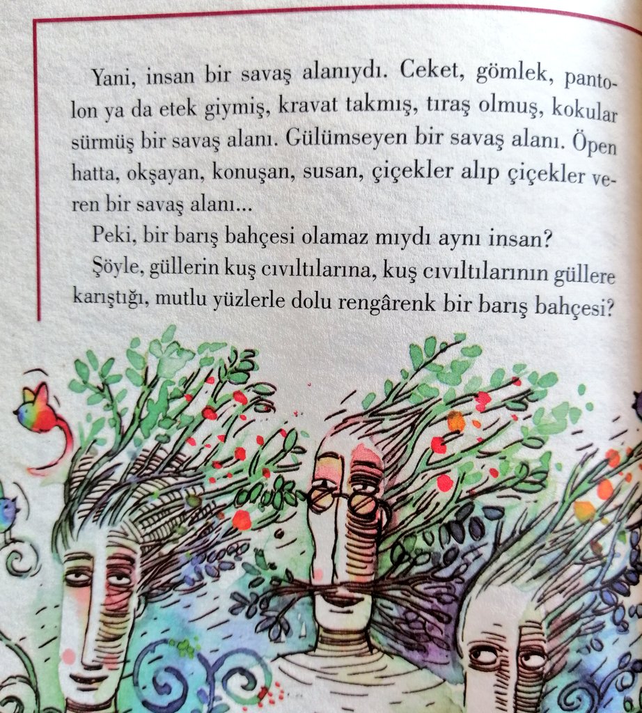 "...insanın karışmadığı her şey bir masaldı."