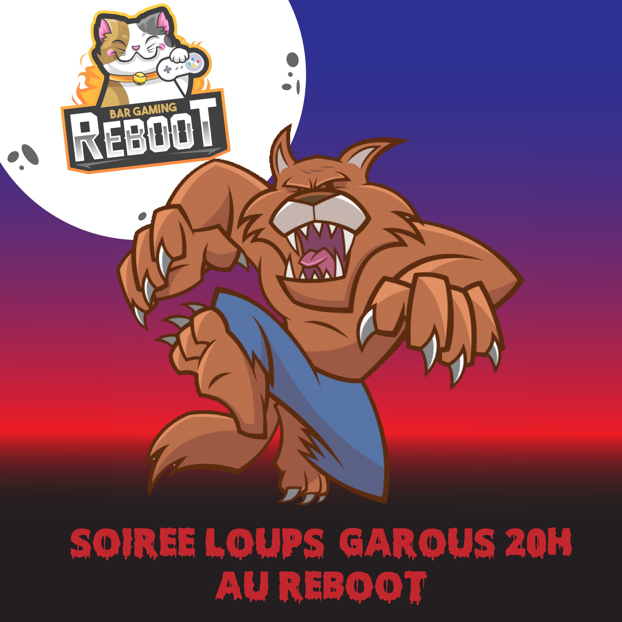 Reboot Lyon Ce Soir Au Reboot Viens Affronter Les Loups Garous A Partir De h Viens Sauver Le Village Avant Qu Ils Exterminent Tout Le Monde Event T Co U8qv94qmqu Reboot