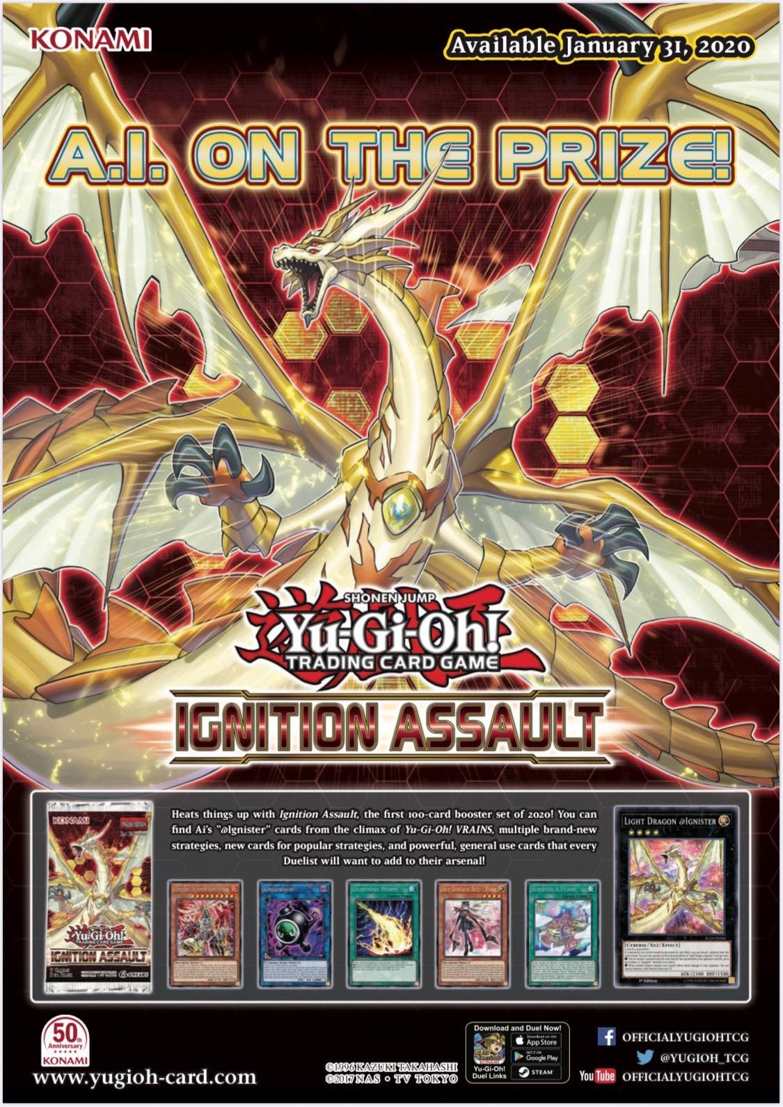 yugioh ignition assault cards Yu-Gi-Oh! Cards: Special Edition Deck : Toys & Games This booster box contains 24 booster packs YGO News on X: "