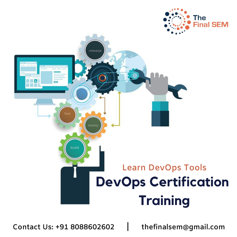 thefinalsem's tweet photo. Learn various DevOps tools including Git, Jenkins, Puppet, Docker, and many others with our certification training. Enroll Today!
For more info visit https://t.co/mQRhgqTOdM
#devops #devopstraining #devopsengineer #devopslife #devopstools #devopsworld #TheFinalSEM https://t.co/L0ECZG9iY3