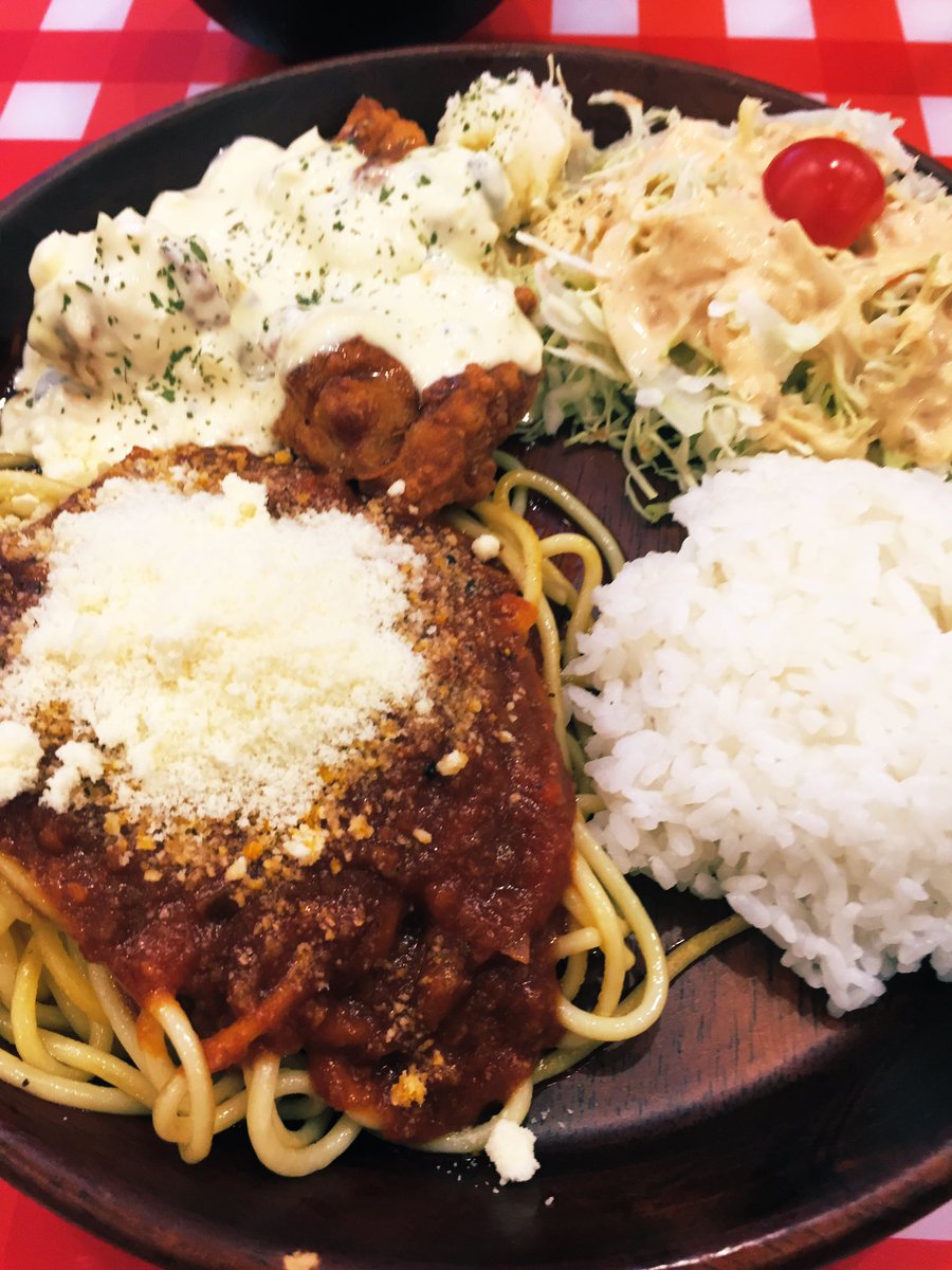 ｋｅｉ 愛娘はおれの全て 平塚市 R129沿い パンチョ 自家製タルタルのチキン南蛮 スパディッシュ ミートソース タルタルソースの唐揚げ うまッ 思わず声だしてもーたwww パスタはナポリタンより ミートソース派で す パンチョ ランチ ワン