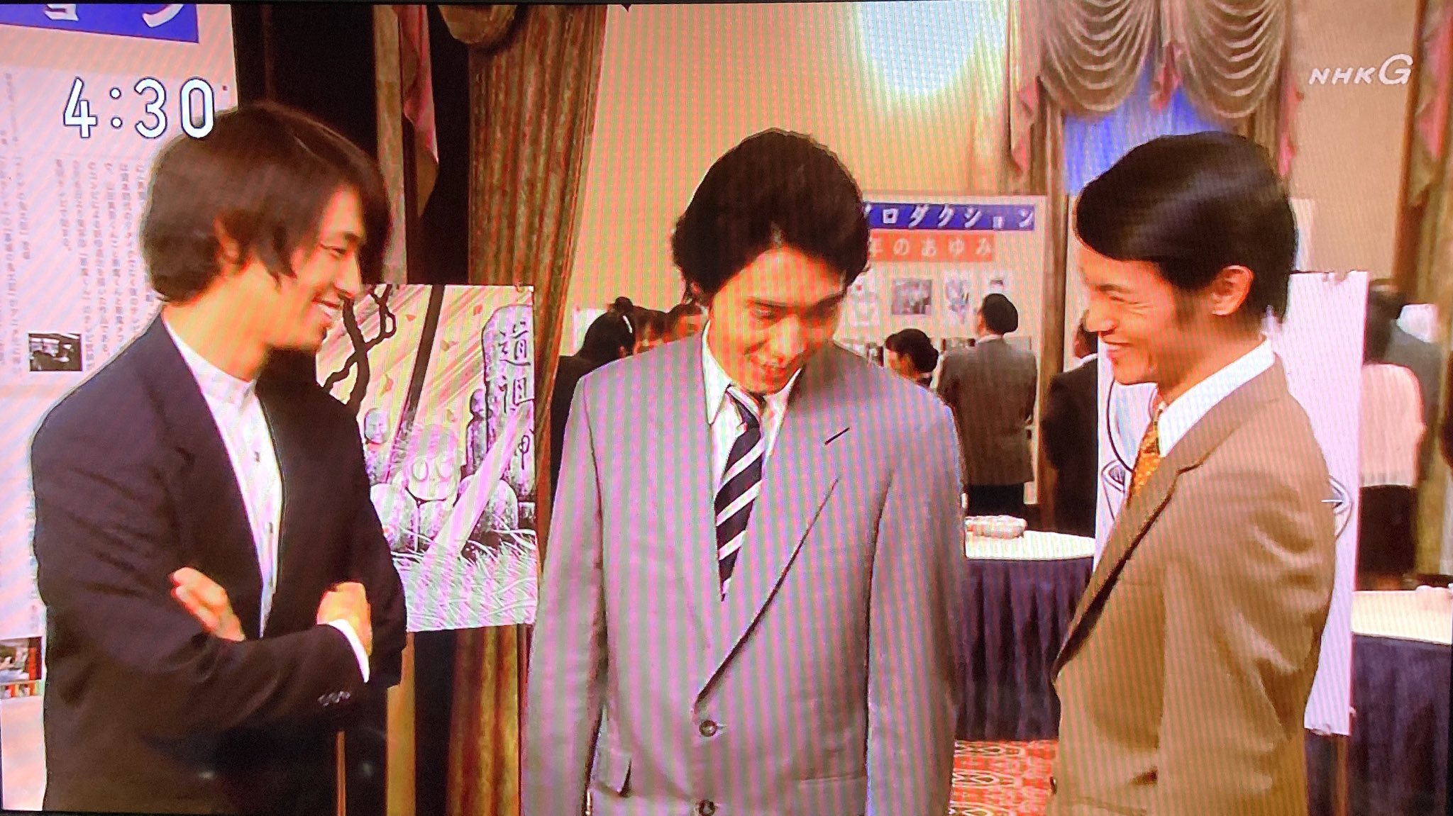 ふにふにかめゆき この3人が若手俳優として出演していた ゲゲゲの女房 やっぱりスゴいドラマだな 10年だったから今年でもう10年になるのか ゲゲゲの女房 斎藤工 柄本佑 窪田正孝