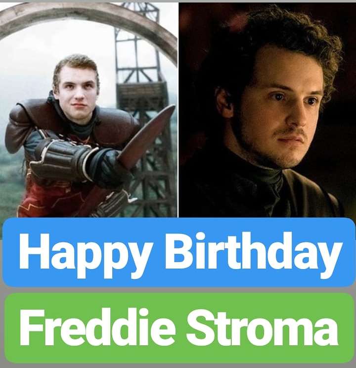 Happy Birthday
Freddie Stroma  