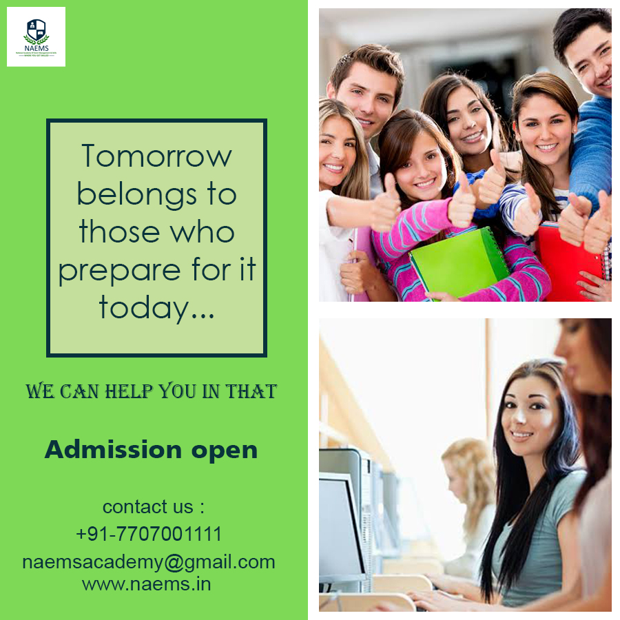 NationalAcade11's tweet image. Tomorrow belongs to those who prepare for it today.. We are here to help you in that.
#Registration &amp;amp; #Admission Is Going On - bit.ly/2zxcl75.
Call Us:- +917707001111/09262824822
Mail Us:- info@naems.in
Website :-naems.in
#NAEMS #eventmanagement #newbatch