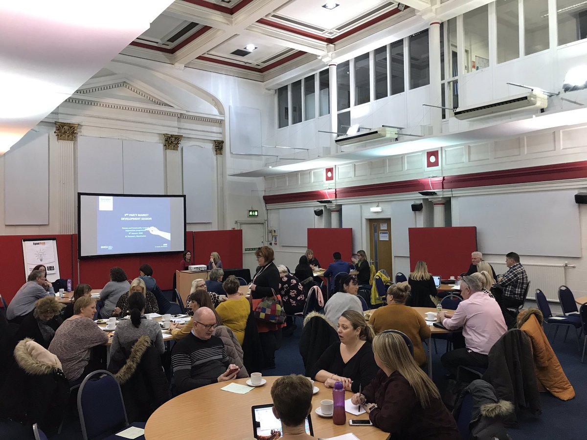 hanthornton91's tweet photo. @ZoeCPorter kicking off our 3rd party personal budgets session to discuss the development the market for organisations who support people with a personal budget #GMCommunityWellbeing https://t.co/9mMP0xYT1e