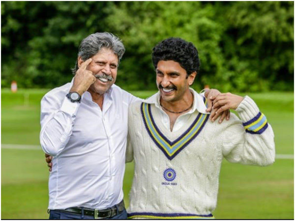 KapilDevFanClu1's tweet photo. Ahead of '83's release in April 2020, former Indian skipper Kapil Dev has lauded actor Ranveer Singh's efforts who is gearing up to emulate him on screen.

@therealkapildev @RanveerOfficial 

#CricketFans #RanveerSingh #Bollywood #CricketLovers #KapilDev #KabirKhan #1983WorldCup https://t.co/z7wAAm7rDY