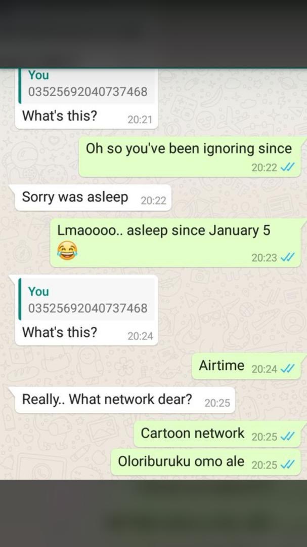 wammiri's tweet photo. She was saving the best for the last! 😂😂 Read till the end. 😆😆 https://t.co/QDTC6P90gC