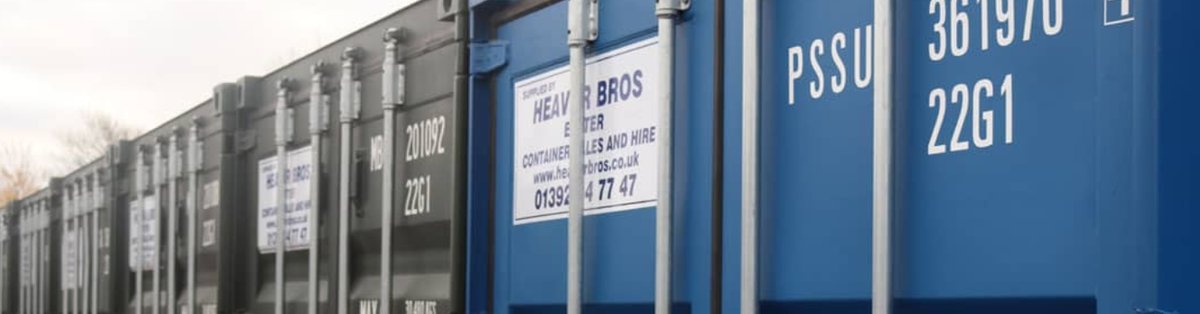 BrosHeaver's tweet image. #Shippingcontainers for sale or hire - Looking for shipping containers for sale or hire at competitive prices then speak to us. We offer a wide range of #steelshippingcontainers from our depot in Exeter and our stock is constantly changing heaverbros.co.uk/shipping-conta… #Storage